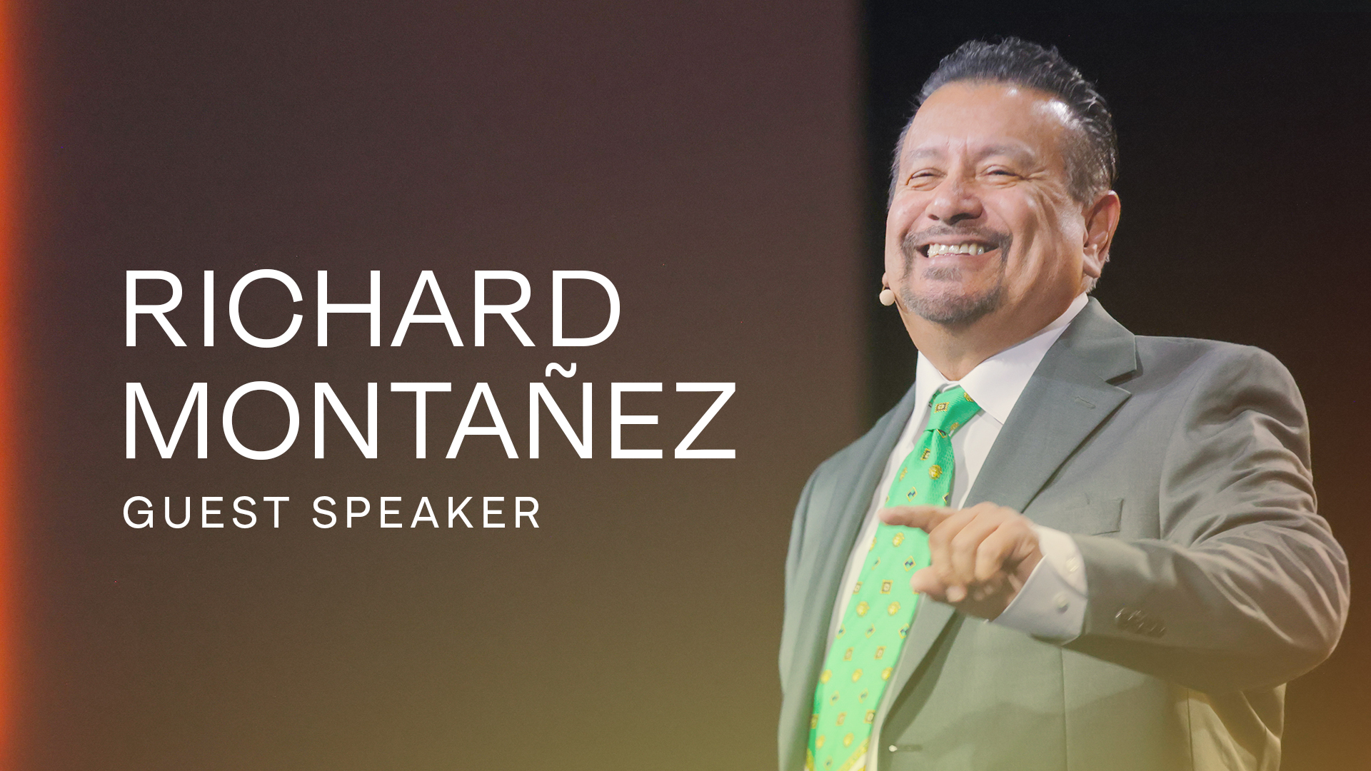 Message Artwork: Guest Speaker: Richard Montañez