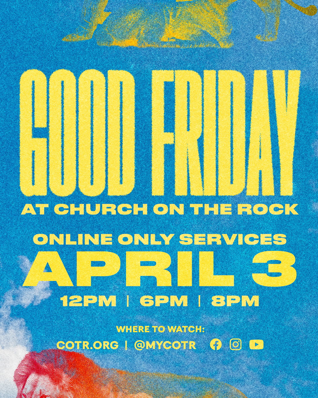 Good Friday invite card